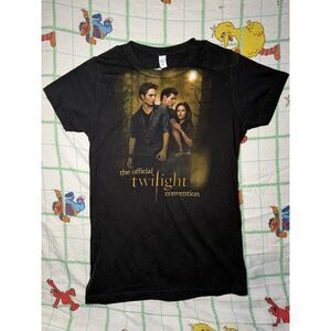 Vintage twilight Saga new moon 2009 movie promo girly t shirt size xl